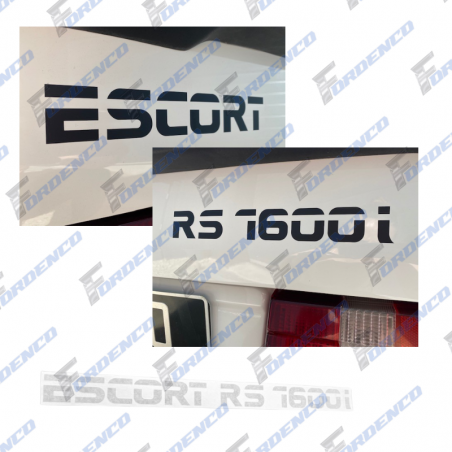 Autocollant hayon Escort RS 1600i